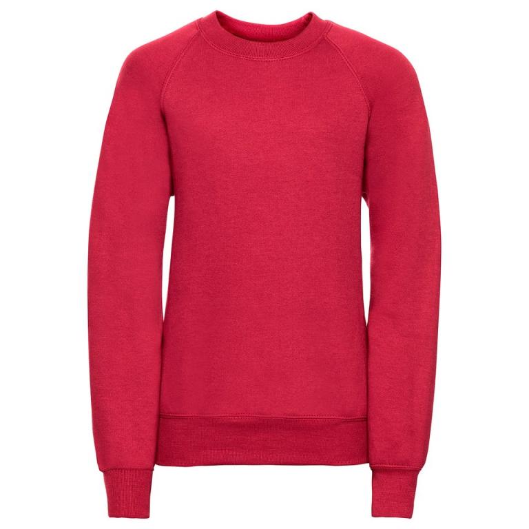 Kids raglan sleeve sweatshirt Classic Red