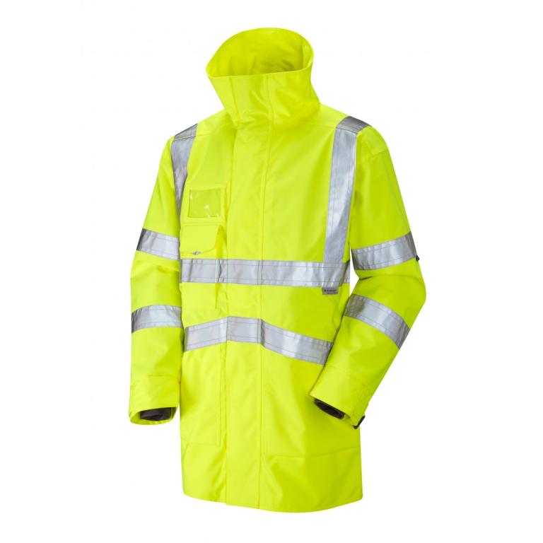 Clovelly ISO 20471 Cl 3 Breathable Executive Anorak Yellow