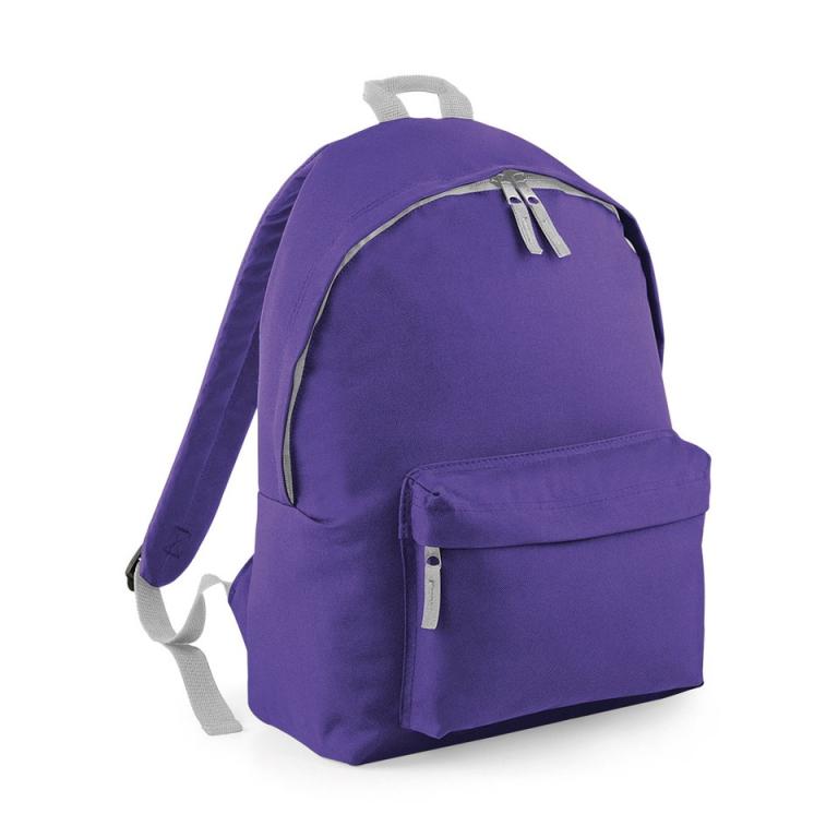 Junior fashion backpack Purple/Light Grey