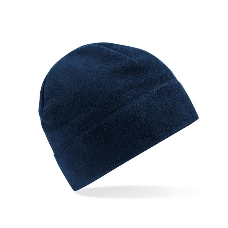 Recycled fleece pull-on beanie French Navy