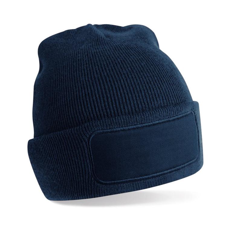 Recycled original patch beanie French Navy
