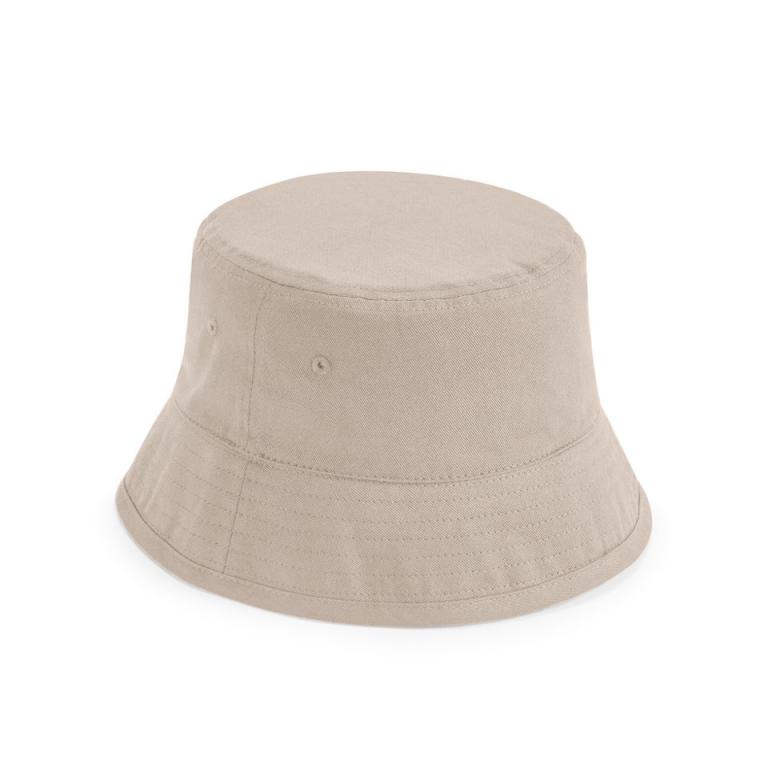 Junior organic cotton bucket hat Sand