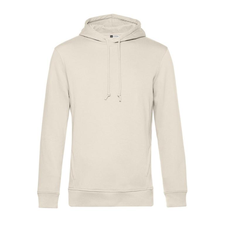 B&C Organic Hooded Off White