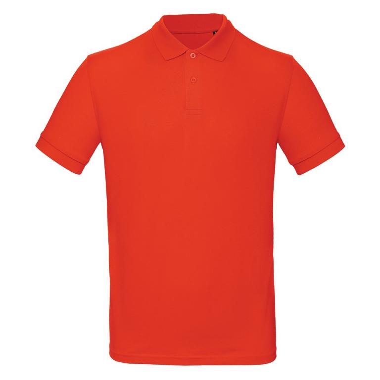 B&C Inspire Polo /men Fire Red