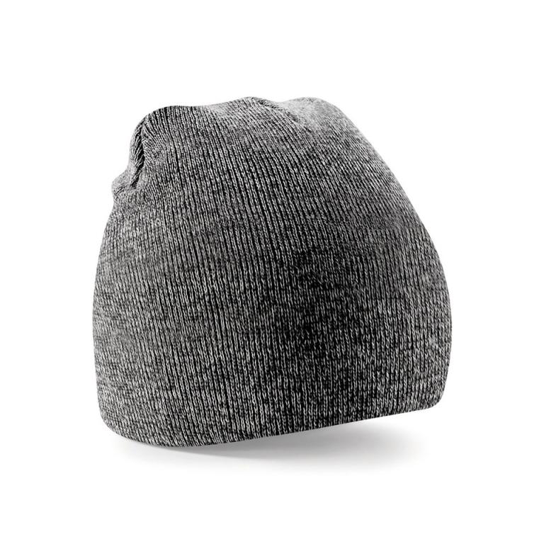 Two-tone pull-on beanie Antique Grey