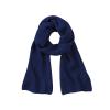 Metro knitted scarf French Navy