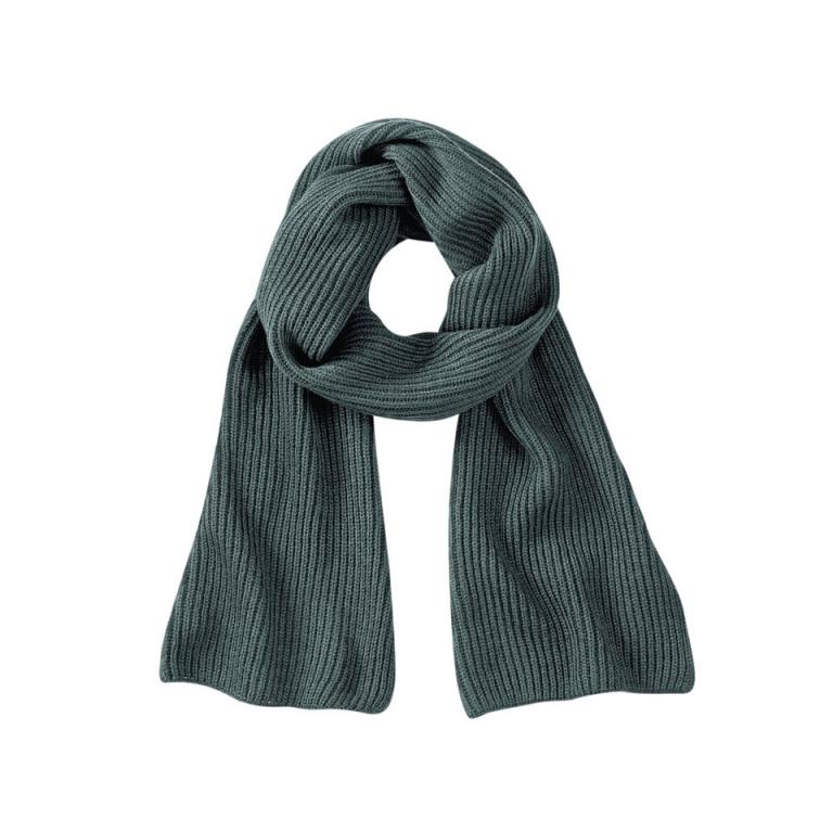 Metro knitted scarf Smoke Grey