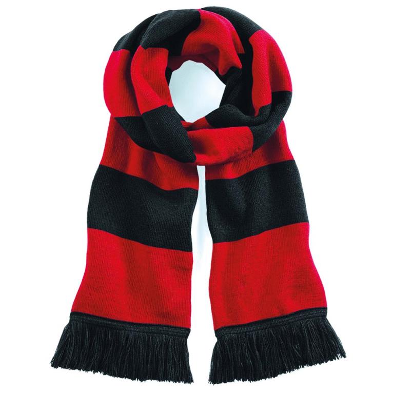 Stadium scarf Black/Classic Red