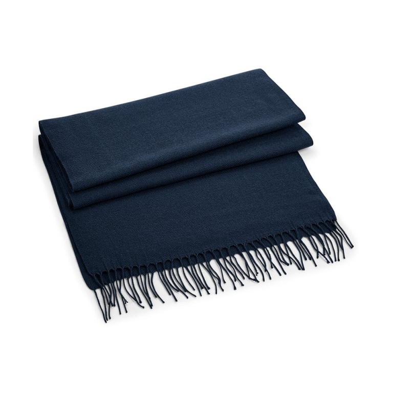 Classic woven scarf French Navy