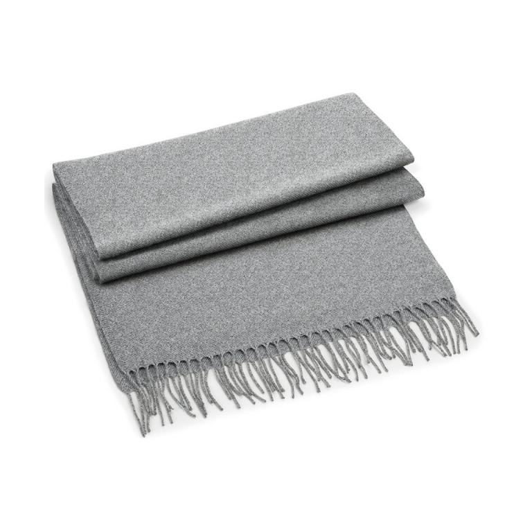 Classic woven scarf Heather Grey