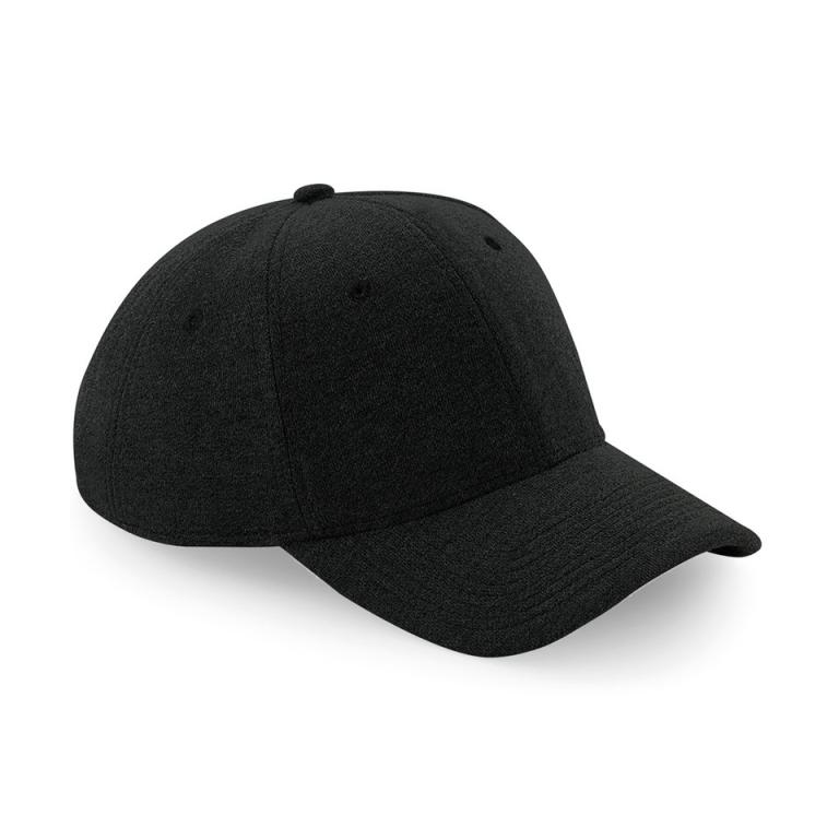Jersey athleisure baseball cap Black