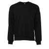 Unisex drop shoulder fleece DTG Black