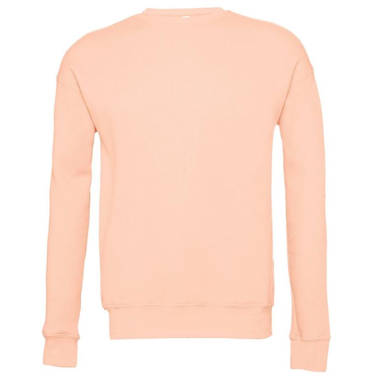 Unisex drop shoulder fleece Peach