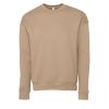 Unisex drop shoulder fleece Tan