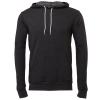 Unisex polycotton fleece pullover hoodie Dark Grey Heather