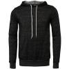 Unisex polycotton fleece pullover hoodie Digital Black