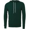 Unisex polycotton fleece pullover hoodie Forest