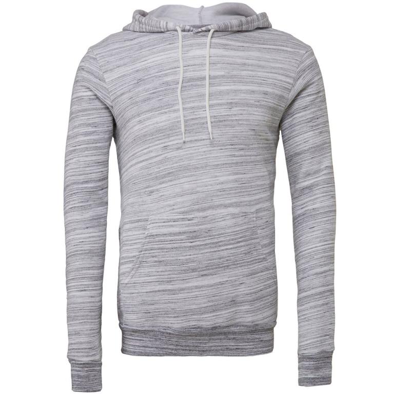 Unisex polycotton fleece pullover hoodie Light Grey Marble Fleece