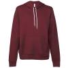 Unisex polycotton fleece pullover hoodie Maroon