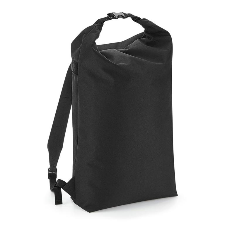 Icon roll-top backpack Black