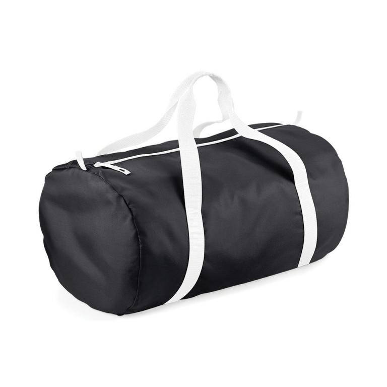 Packaway barrel bag Black/White