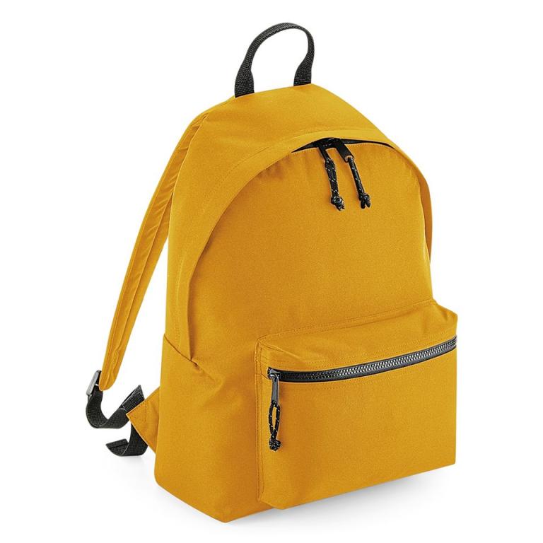 Recycled backpack Mustard