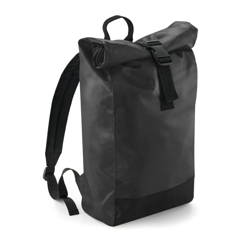 Tarp roll-top backpack Black