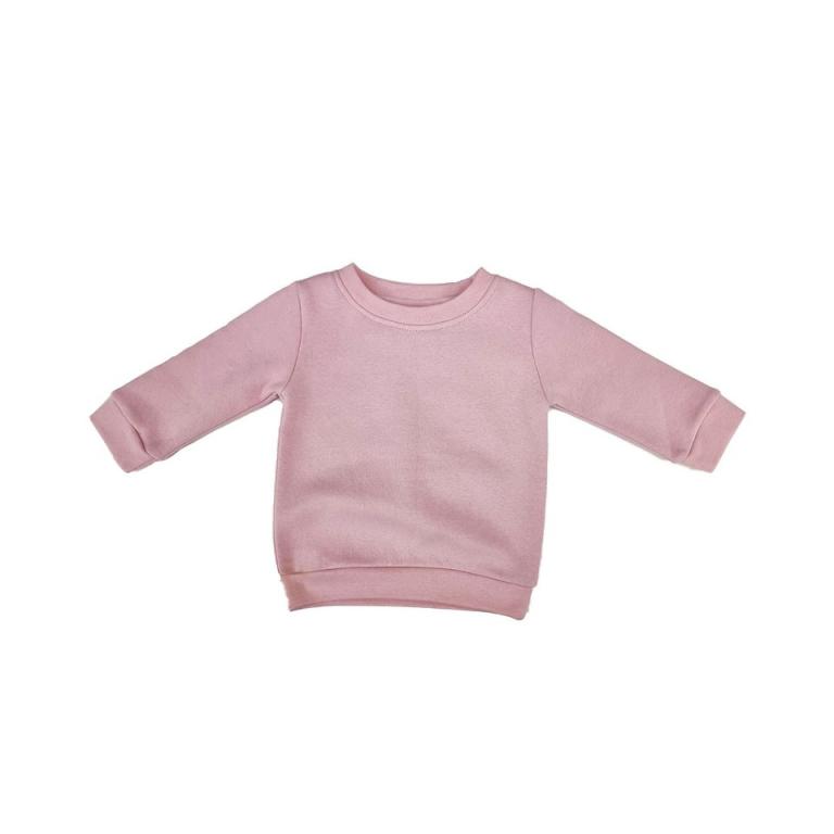 Baby essential sweatshirt Soft Pink