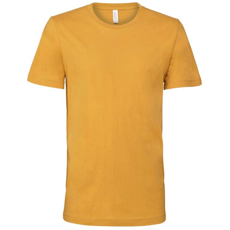 Unisex Jersey crew neck t-shirt Mustard