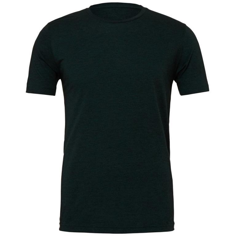 Unisex triblend crew neck t-shirt Emerald Triblend