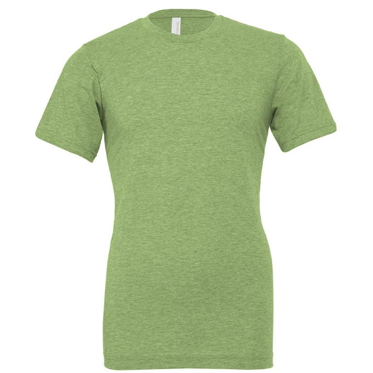 Unisex heather CVC short sleeve t-shirt Heather Green