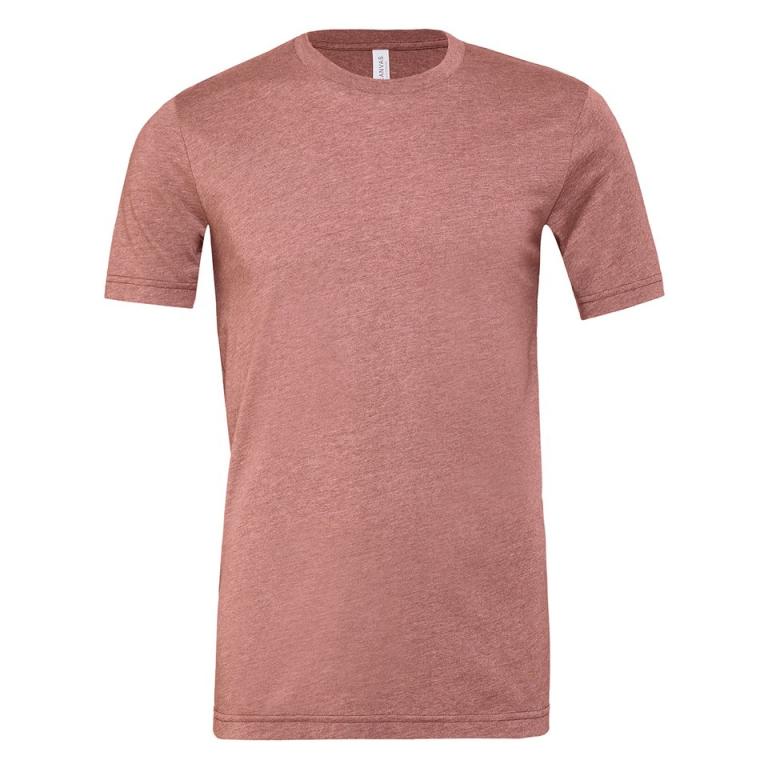 Unisex heather CVC short sleeve t-shirt Heather Mauve