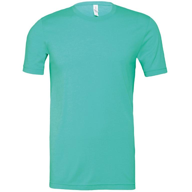 Unisex heather CVC short sleeve t-shirt Heather Sea Green