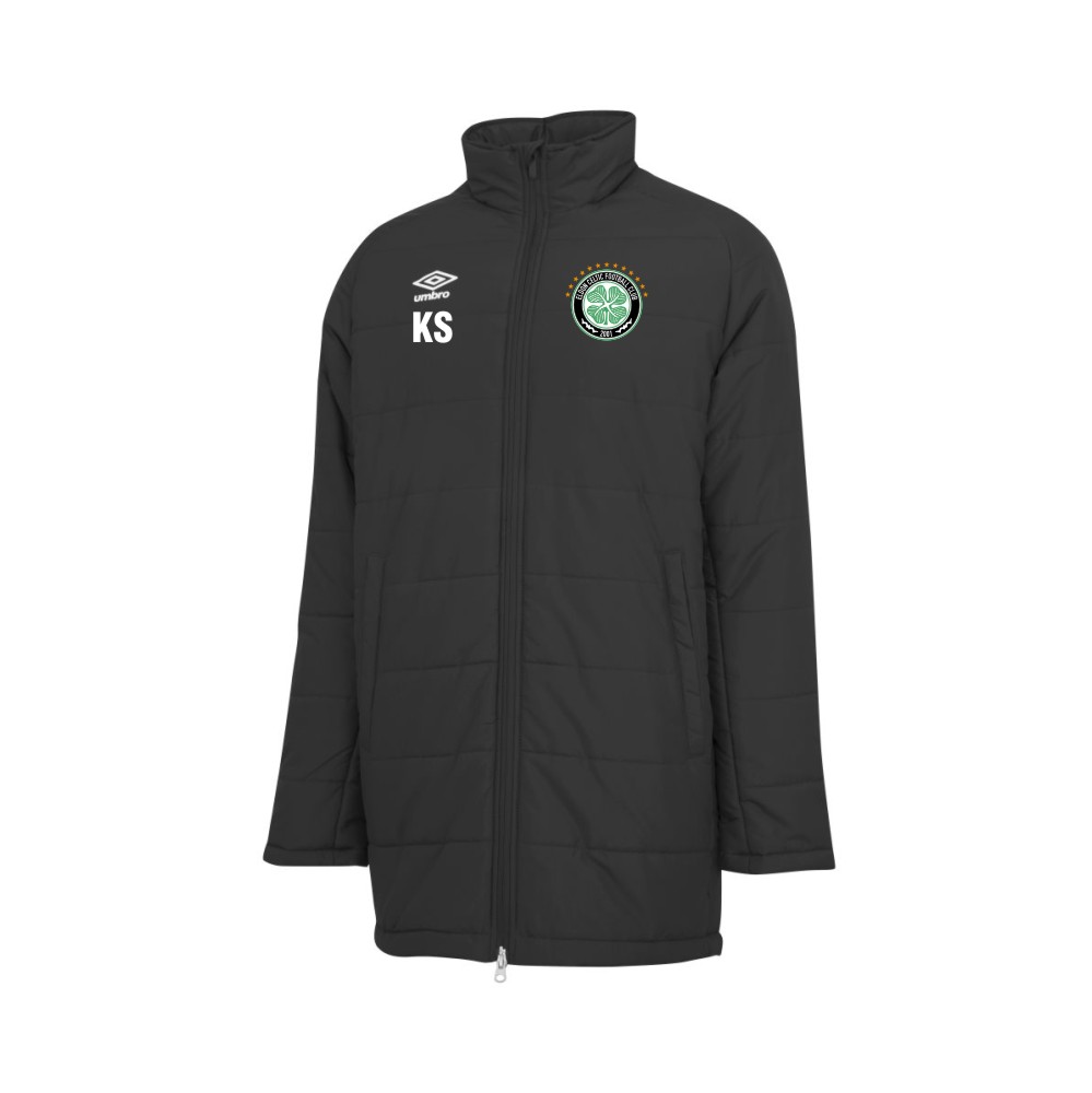 Eldon Celtic FC Official Training Padded Jacket - KS Teamwear