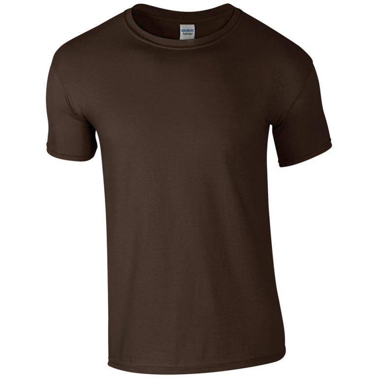 Softstyle™ adult ringspun t-shirt Dark Chocolate