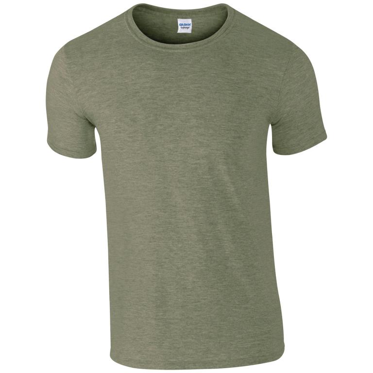 Softstyle™ adult ringspun t-shirt Heather Military Green