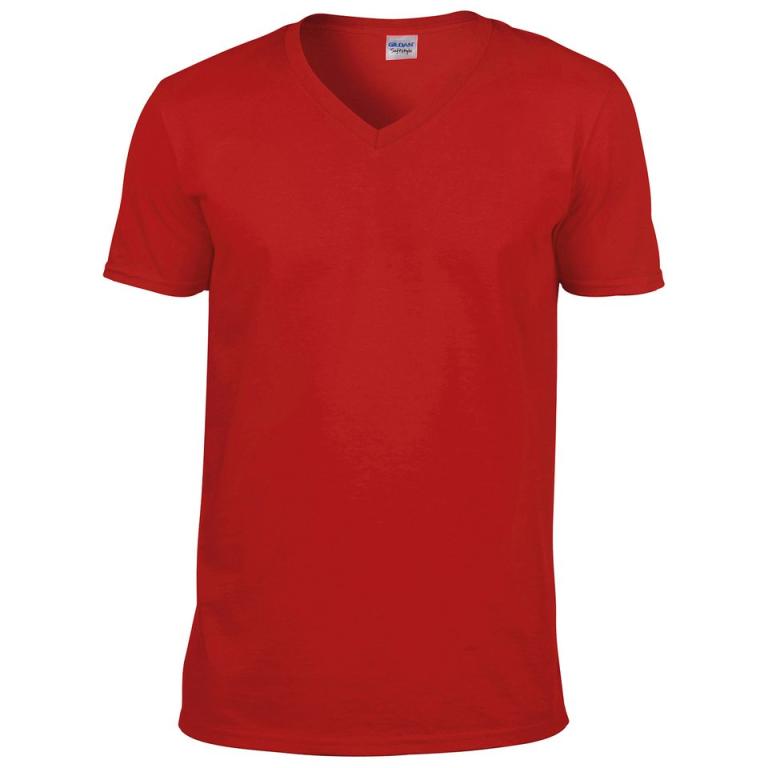 Softstyle™ v-neck t-shirt Red