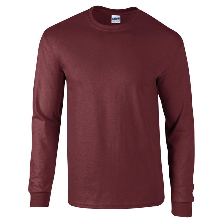 Ultra Cotton™ adult long sleeve t-shirt Maroon