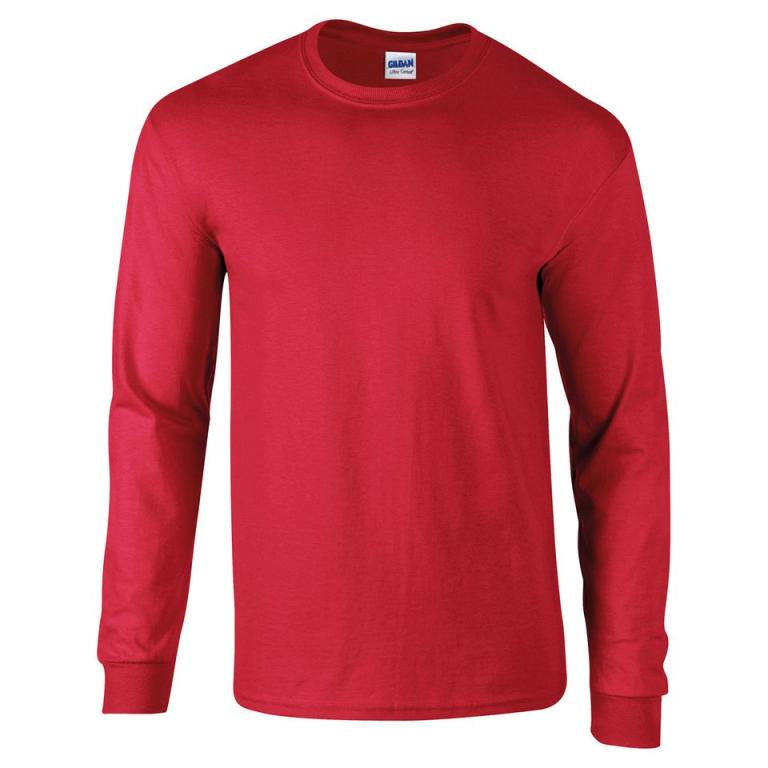 Ultra Cotton™ adult long sleeve t-shirt Red