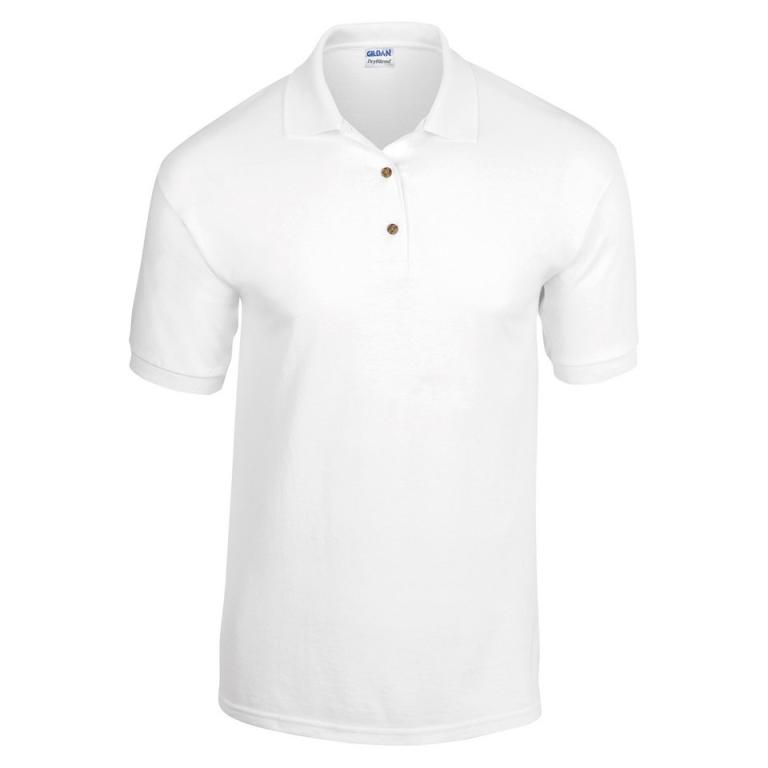 DryBlend® Jersey knit polo White