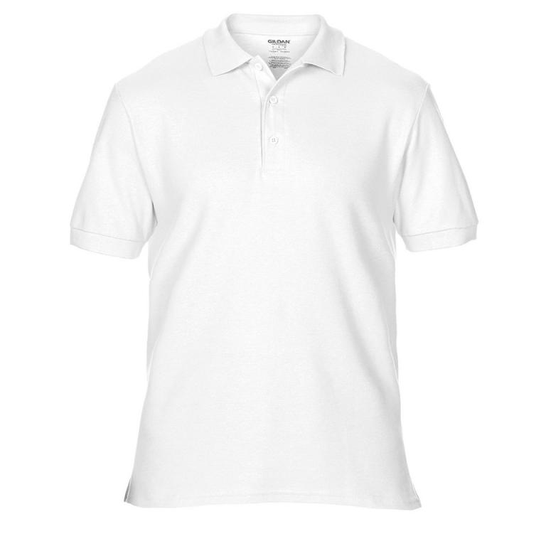 Premium Cotton® double piqué sport shirt White