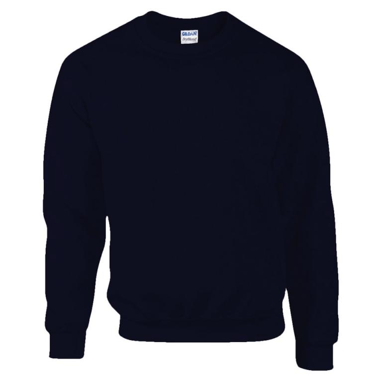 DryBlend® adult crew neck sweatshirt Navy