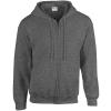 Heavy Blend™  full zip hooded sweatshirt Dark Heather