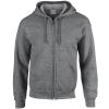 Heavy Blend™  full zip hooded sweatshirt Graphite Heather