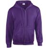 Heavy Blend™  full zip hooded sweatshirt Purple