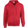 Heavy Blend™  full zip hooded sweatshirt Red