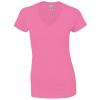 Softstyle™ women's v-neck t-shirt Azalea