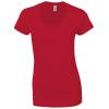 Softstyle™ women's v-neck t-shirt Red