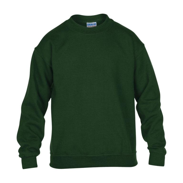 Heavy Blend™ youth crew neck sweatshirt Forest