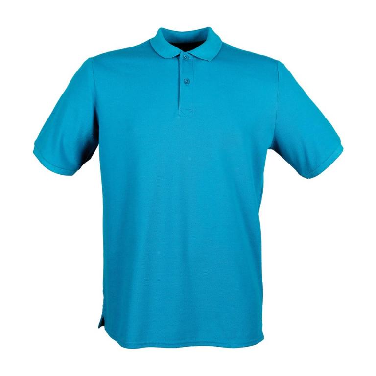 Micro-fine piqué polo shirt Sapphire Blue